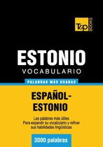 Vocabulario Español-Estonio - 3000 palabras más usadas