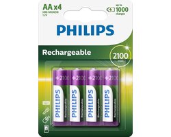 foto van Philips AA Oplaadbare Batterijen