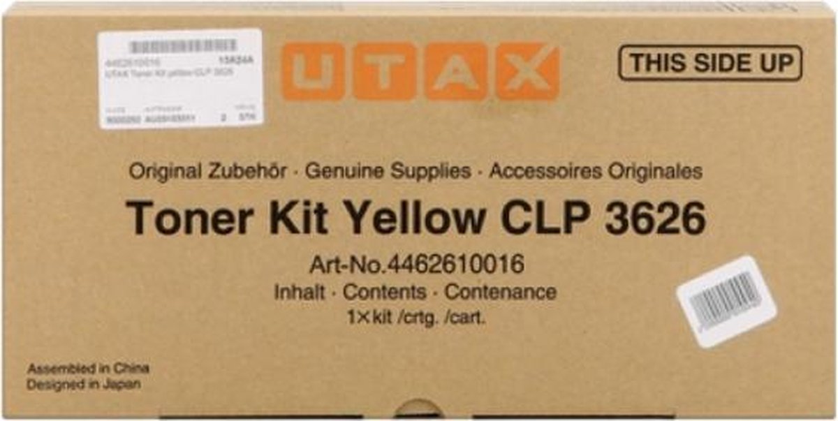 Utax - 44626 10016 - Toner geel