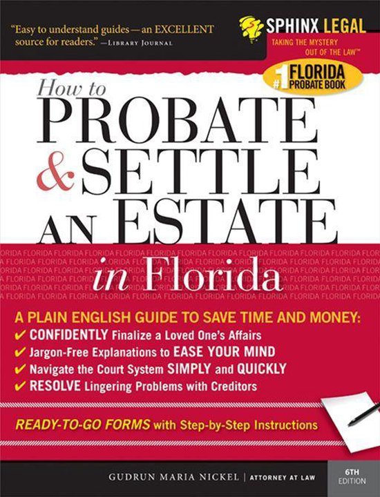 Legal Survival Guides 0 Probate and Settle an Estate in Florida