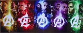 Avengers: Infinity War Plaat met aluminium randen