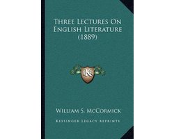 Three Lectures on English Literature (1889)