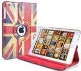 Apple iPad mini 2 Case Hoes 360° graden draaibaar Multi Stand Cover UK/ Britse Vlag