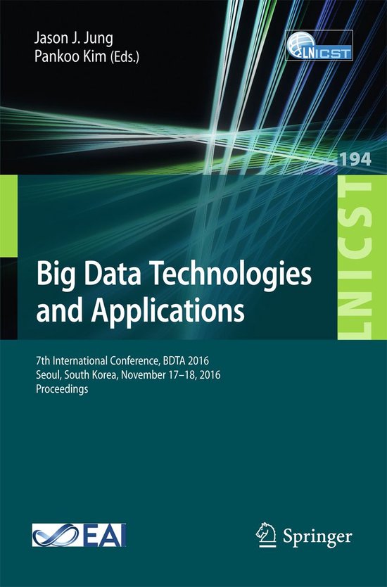 Springer Nature Proceedings Computer Science - Big Data Tech ... - cover