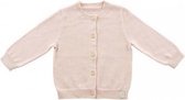 Jollein vestje Pretty knit blush pink Maat 74/80