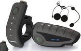 v8 5 rijders groepsgesprek bluetooth intercom headset + remote controlle