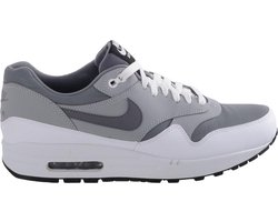 Nike Air Max 1 - Sportschoenen - Mannen - Maat 43 - Grijs/ Wit | bol.com