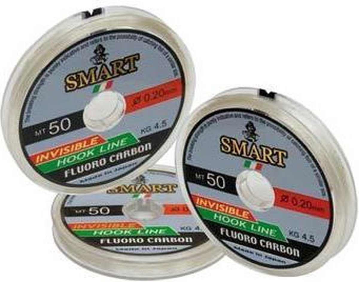Maver Smart Stiff 50 M Flurocarbon Transparant 0.140 mm