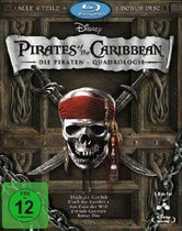 PIRATES OF THE CARIBBEAN 1-4 PACK-BD ST