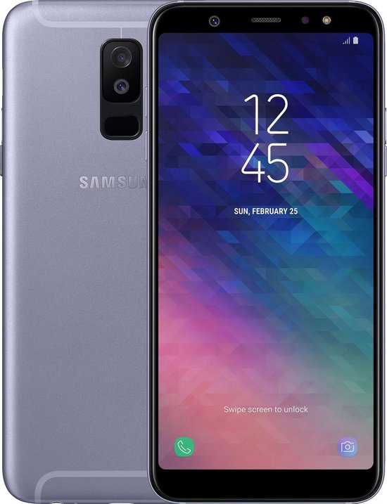 Samsung Galaxy A6+ smartphone 6.0 inch Super AMOLED display 24 MP camera stof- en spatwaterdicht