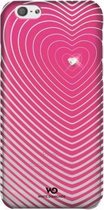 White Diamonds Cover Heartbeat iPhone 6/6s, roze