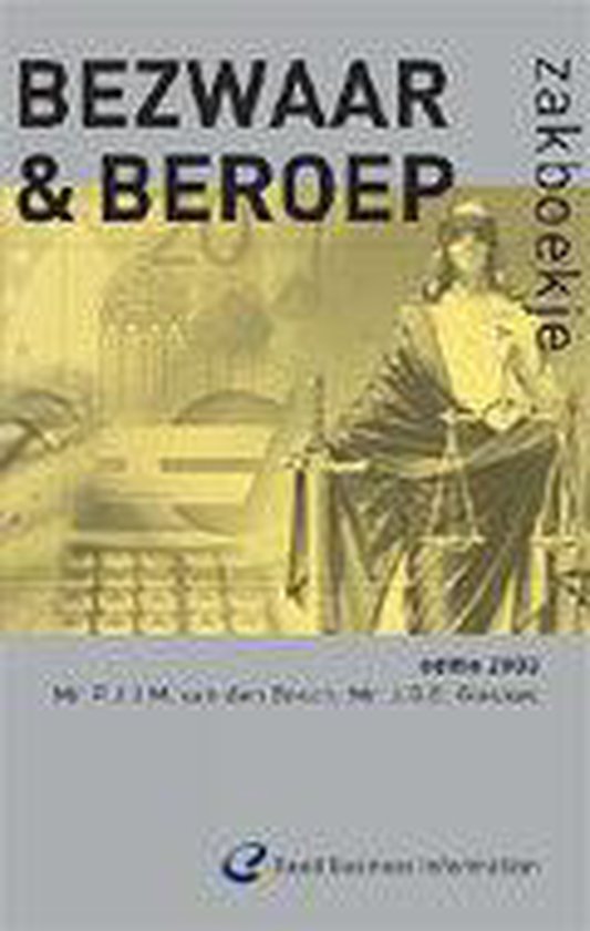 Zakboekje Bezwaar & Beroep / 2005 - cover