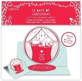 "6 x 6"" Easel Decoupage Card Kit - 12 Days of Christmas"
