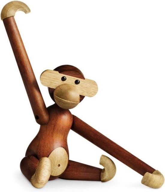 peper Technologie Complex KAY BOJESEN Monkey/Aap (S) 20 cm - hout | bol.com