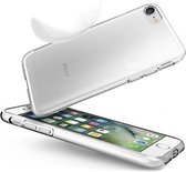 2in1 Combi Set TPU Case en 1x Tempered Glass voor Apple iPhone 7 Plus / iPhone 8 Plus - Transparant