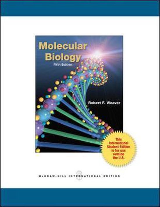 Molecular Biology 9780071316866 Robert Weaver Boeken