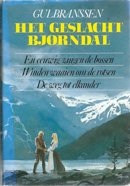 Omslag van Het Geslacht Bjorndal door Trygve E. Gulbranssen / Anton Pieck (ill.)