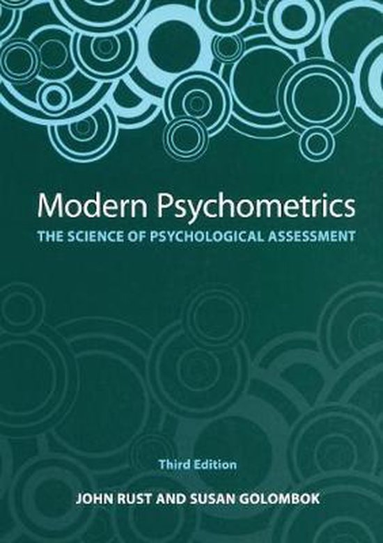 Modern Psychometrics - cover