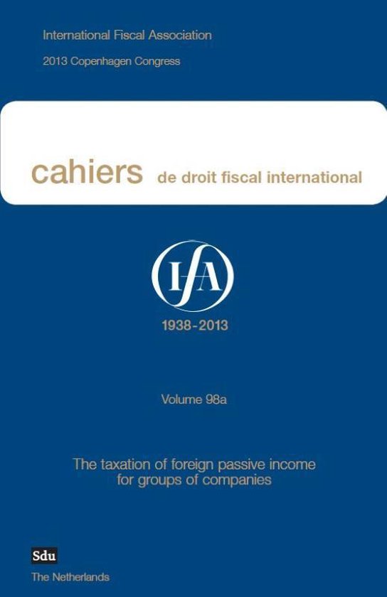 Studies on International Fiscal Law by the International Fis ... - cover