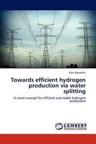 Towards efficient hydrogen production via water splitting