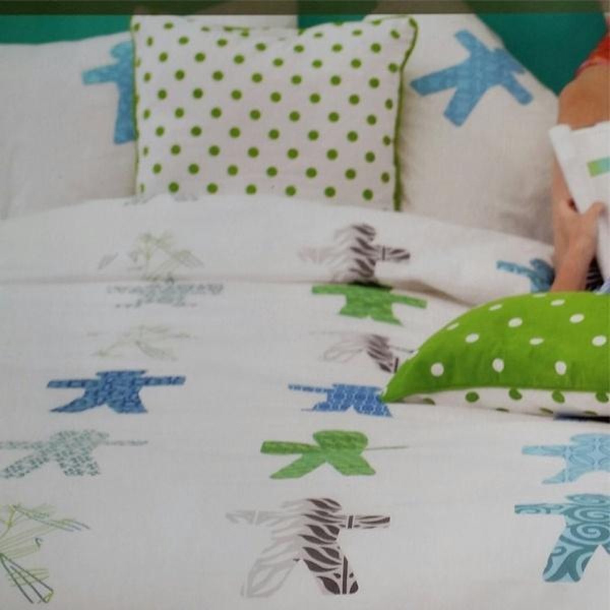 Beddinghouse Atessa Dekbedovertrek - Litsjumeaux - 240x200/220 cm - Blue