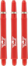 Bulls Nylon Dart Shafts - Rood - Medium - (1 Set)