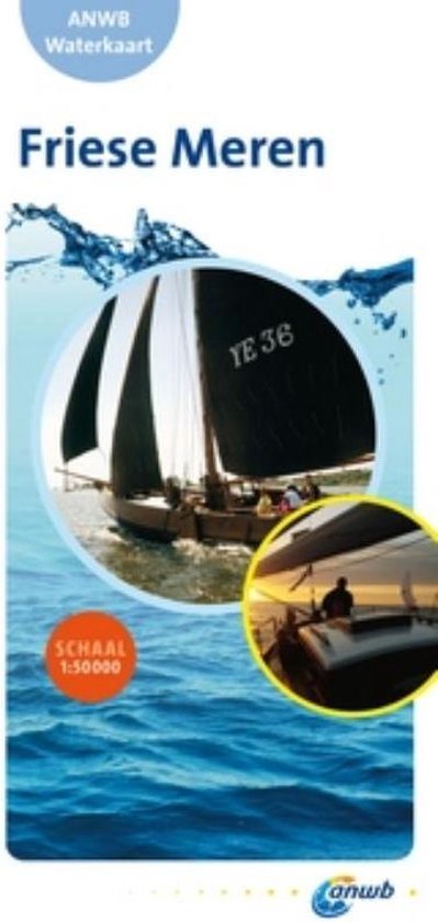 Cover van het boek 'ANWB Waterkaart  / Friese meren' van  ANWB