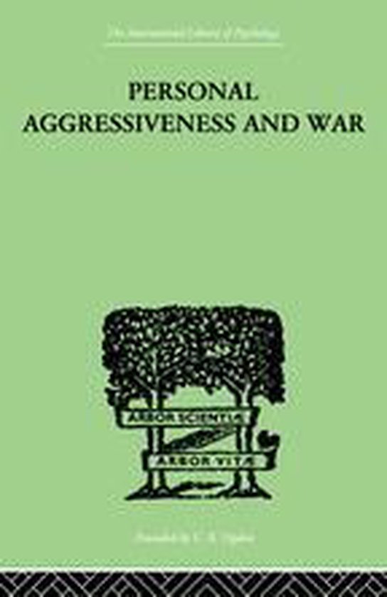 Personal Aggressiveness and War - cover