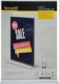 Securit Transparent poster houder Verticaal A4 PFT-ACL-A4