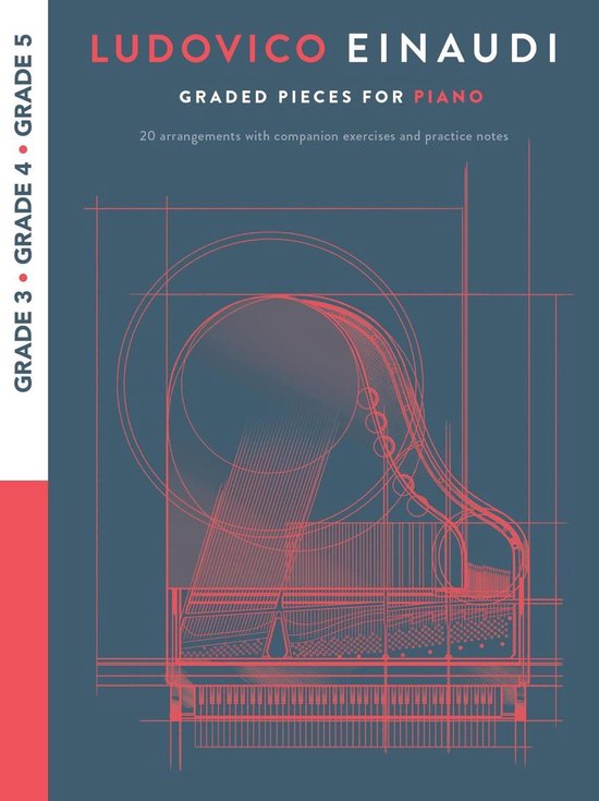 Ludovico Einaudi: Graded Pieces For Piano (Grade 3 - Grade 4 ... - cover