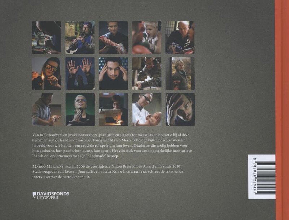 Hands on - back cover