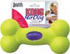 Kong Air Dog Squeaker Bone Small - Ball - 102 mm x 89 x 34 mm - Jaune