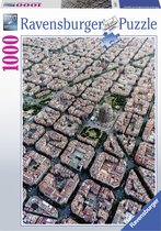 Ravensburger puzzel Barcelona From Above - Legpuzzel - 1000 stukjes