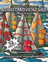 Robot Adventure: A Kaleidoscopia Coloring Book