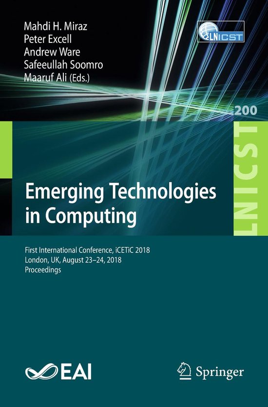 Springer Nature Proceedings Computer Science - Emerging Tech ... - cover