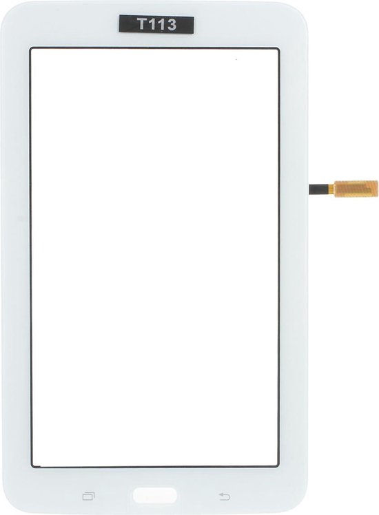 Écran tactile adapté au Samsung Galaxy Tab 3 Lite SM-T113 - blanc | bol