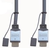 e+p HDMI 401/1 HDMI kabel 1 m HDMI Type A (Standaard) Zwart