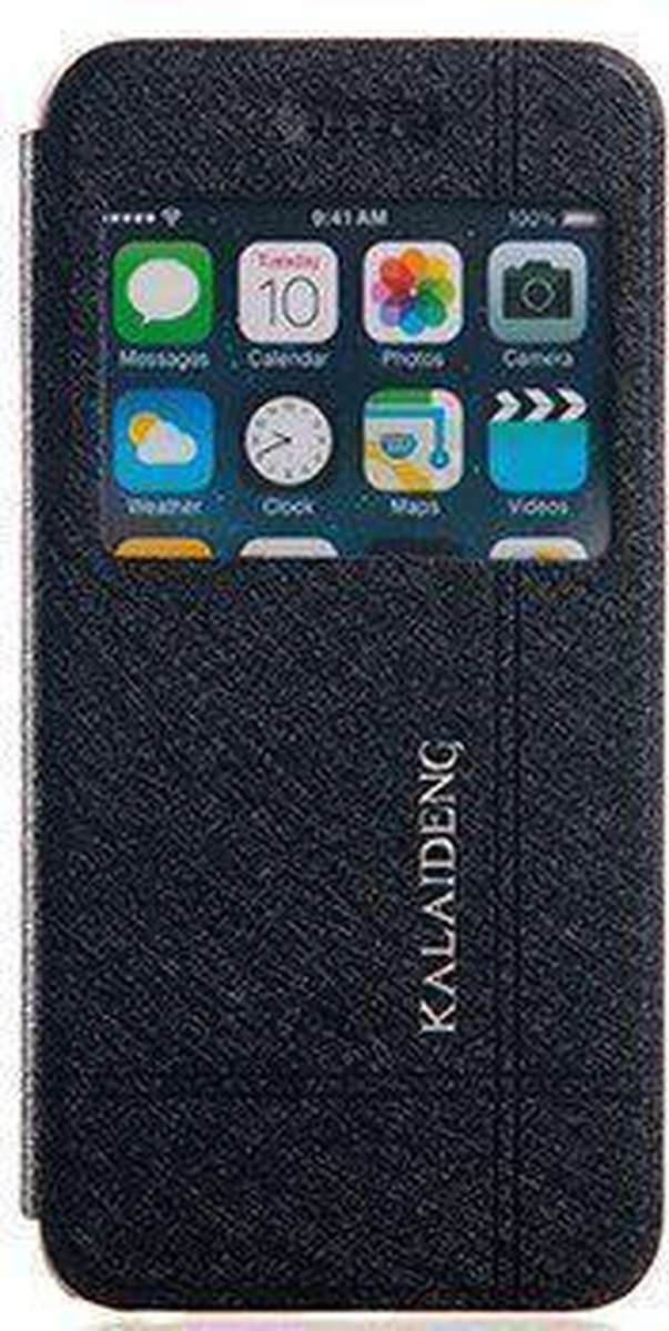 iPhone 6 view cover hoesje zwart KLD