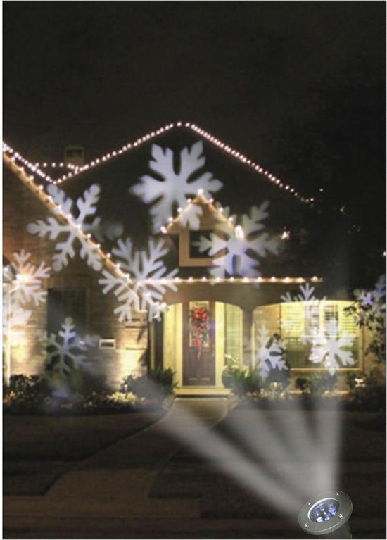Sneeuwvlokken LED projector - Kerstverlichting | bol.com