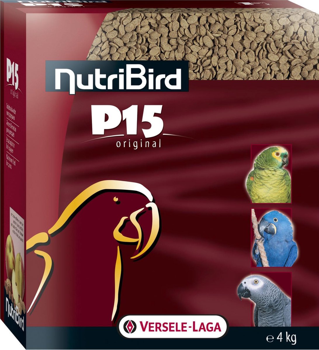 Nutribird P15 Original Onderhoudsvoeder - Binnenvogelvoer - 4 kg - Versele-Laga