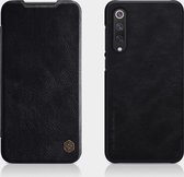 Nillkin Qin Flip Hoesje voor Xiaomi Mi 9 SE - Leren Hoesje Zwart