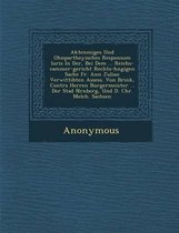 Aktenm Iges Und Ohnpartheyisches Responsum Iuris in Der, Bei Dem ... Reichs-Cammer-Gericht Rechts-H Ngigen Sache Fr. Ann Julian Verwittibten Assess. V