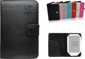 Pocketbook Touch Lux 3 Book Cover, e-Reader Bescherm Hoes / Case, zwart , merk i12Cover