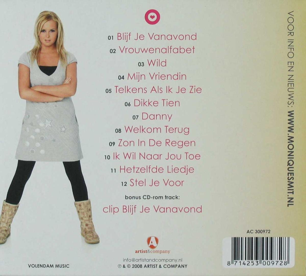 Stel Je Voor, Monique Smit CD (album) Muziek