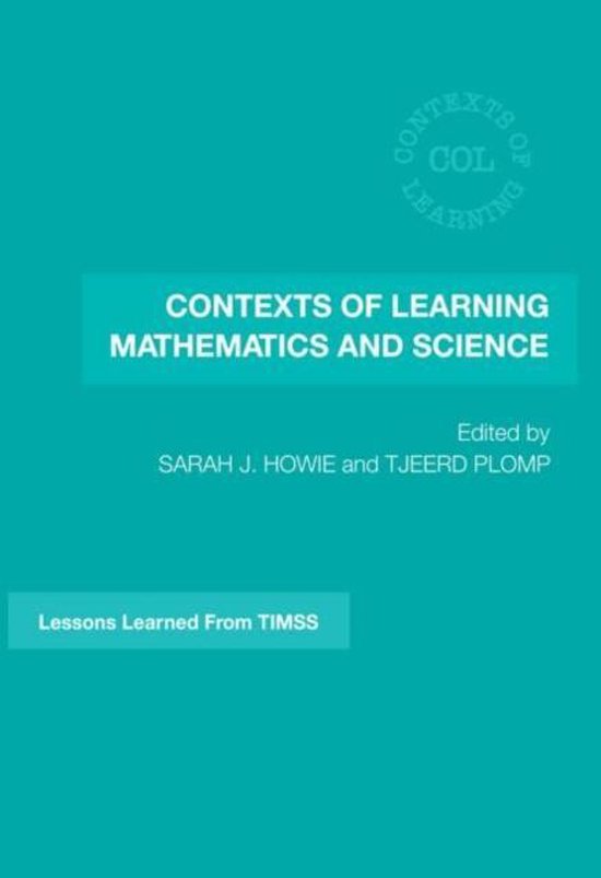 Contexts of Learning Mathematics and Science - cover
