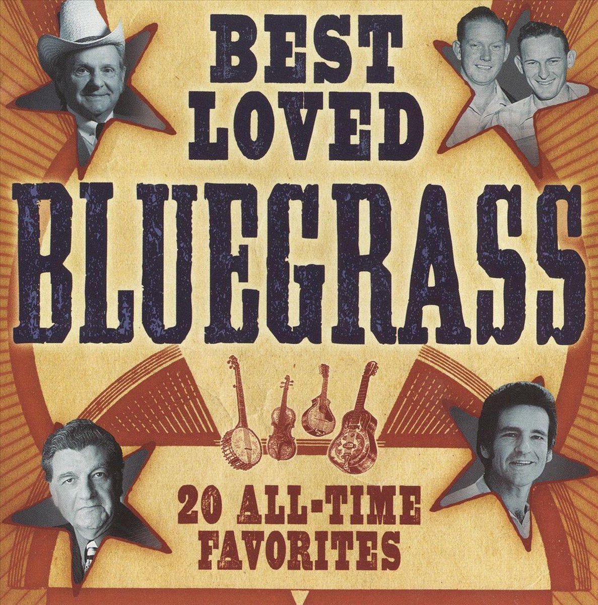 Best Loved Bluegrass 20 All Time Favorites Various Artists Cd Album Muziek 