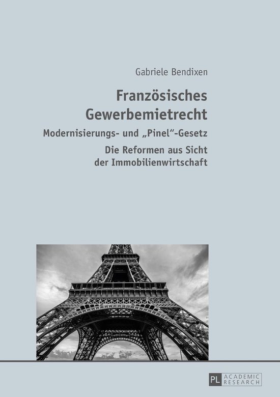 Franzoesisches Gewerbemietrecht - cover
