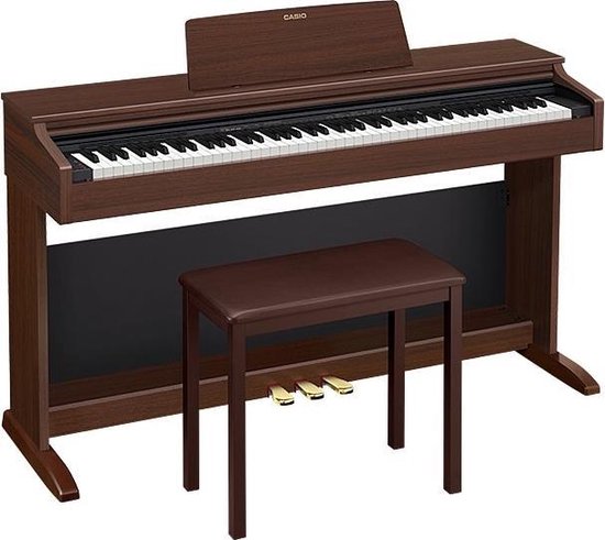 Casio AP-270BN - Digitale piano - 88 toetsen - Bruin - aansluiting voor...
