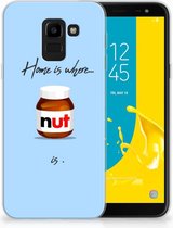 Geschikt voor Samsung Galaxy J6 2018 Uniek TPU Hoesje Nut Home