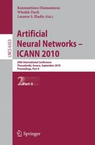 Artificial Neural Networks - ICANN 2010